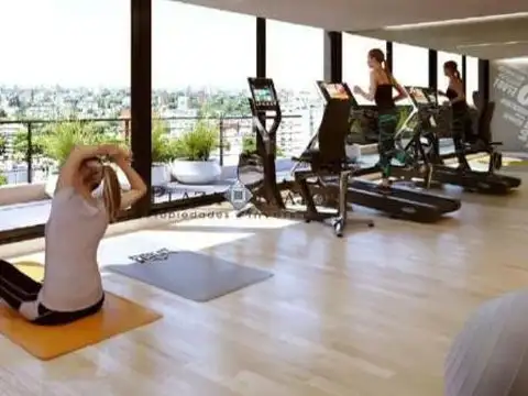 Departamento 2 ambientes con 1 baño