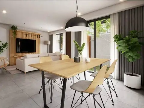 Casa 3 ambientes con 1 baño