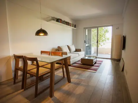Departamento 2 ambientes con 2 baños