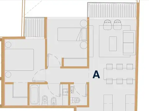 Departamento en Venta - 3 ambientes - Palermo Chico