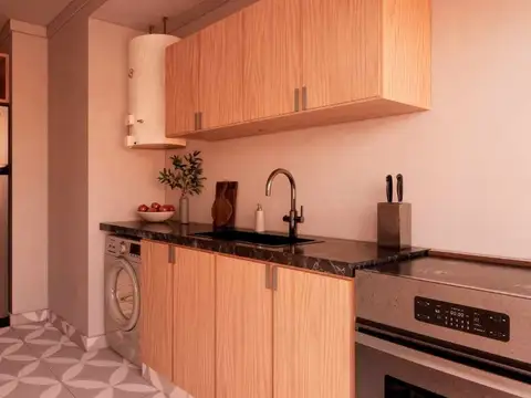 VENTA DEPTO 2 AMB FACULTADES CON PATIO