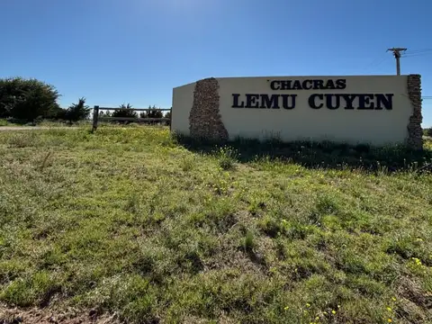 Venta de terreno Chacra Lemu Cuyen
