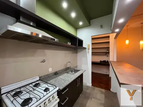 Departamento 2 ambientes con 1 baño