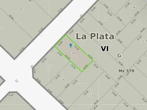 Terreno en Venta de 233,0 m2