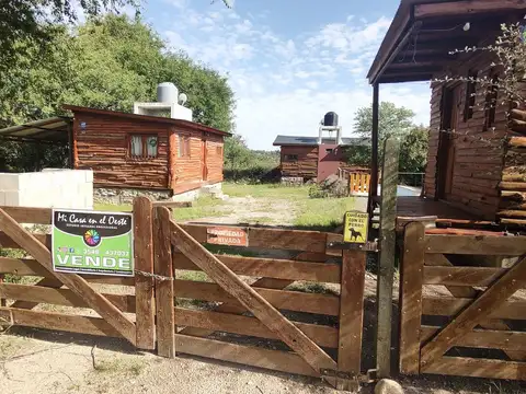 VENDIDO - Complejo de 2 Cabañas a la Venta con piscina - Villa Giardino - Córdoba