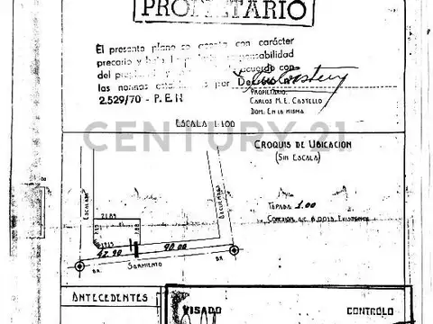 Terreno en Venta de 200,0 m2