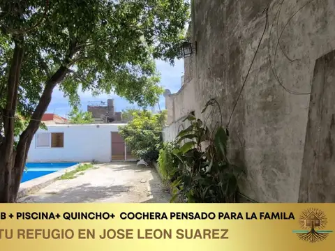 Casa 5 Ambientes con Pileta y Quincho en José León Suárez