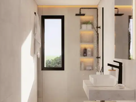 Departamento 2 ambientes con 1 baño