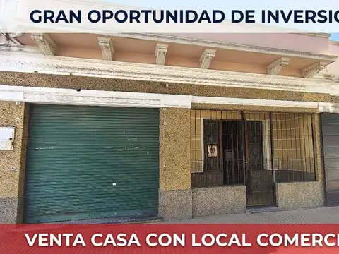 VENTA CASA 4 AMBIENTES BERNAL CON FONDO Y LOCAL
