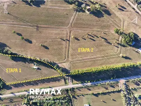 Venta Terreno "Loteo LOS PINOS E2" Colonia Benítez