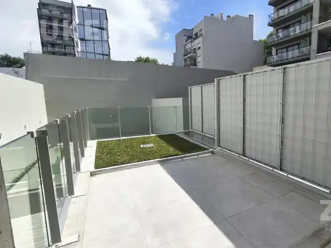 Departamento 2 ambientes a estrenar con balcón terraza en alquiler