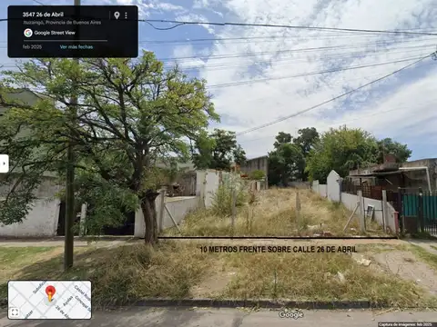 Venta lote 456 m2 zona industrial Ituzaingo