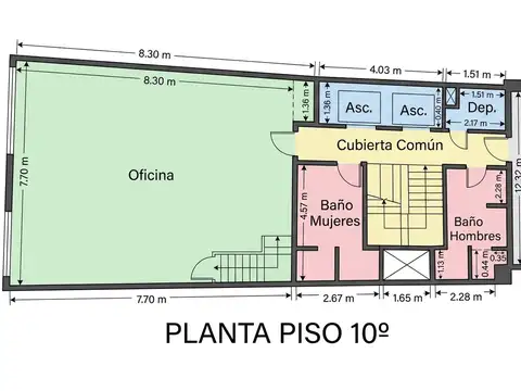 Venta Oficina en dúplex  uso Comercial en Monserrat