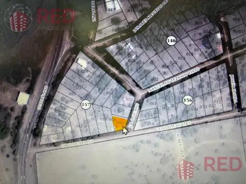 Terreno en Venta 21  mts Fondo
