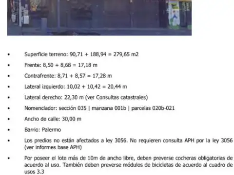 Terreno en Venta de 471,0 m2