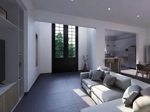 Casa 3 ambientes con 1 baño