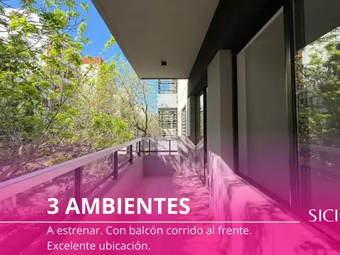 Venta - Departamento - 3 ambientes - Caballito - A estrenar
