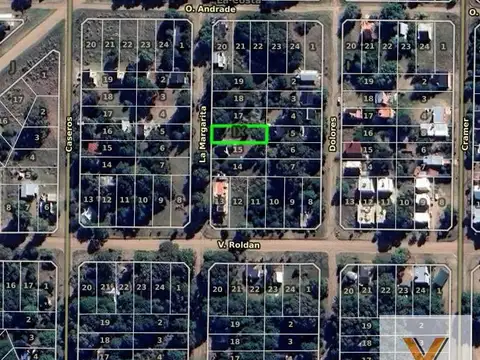 Terreno en Venta 40  mts Fondo