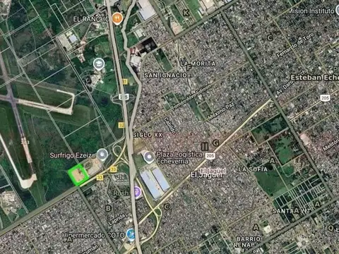 EXCELENTE NAVE INDUSTRIAL DE 14.550 M² LINDERA AL AEROPUERTO