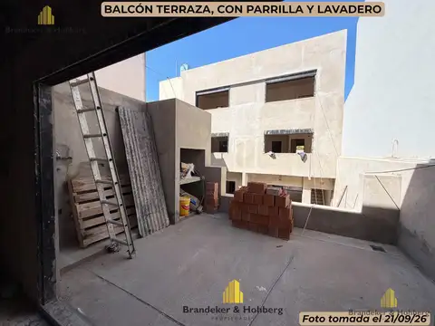 Departamento 3 ambientes con 2 baños