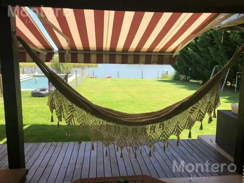 CASA QUINTA 3AMB + PILETA + DEP + CON MUELLE AL LAGO