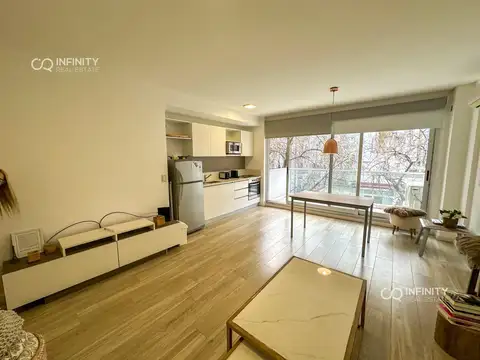 Departamento 2 ambientes con 1 baño