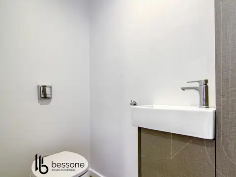 Departamento 2 ambientes con 2 baños