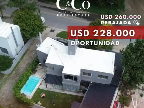 Exclusiva Casa de 4 Dormitorios con Piscina En Venta – Costa Azul Norte, Villa Carlos Paz