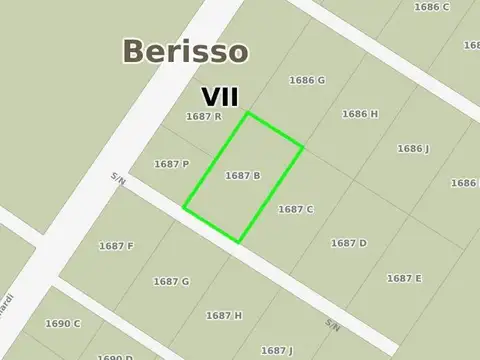 Terreno en Venta 75  mts Fondo