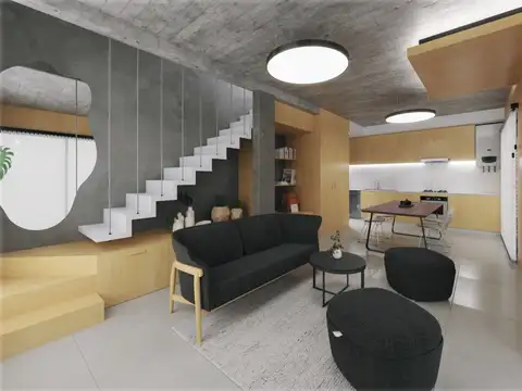 Venta. Departamento dúplex 2 dormitorios. Patio. Rosario