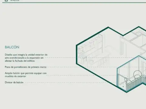 Departamento en Venta en Núñez, USD 309.000