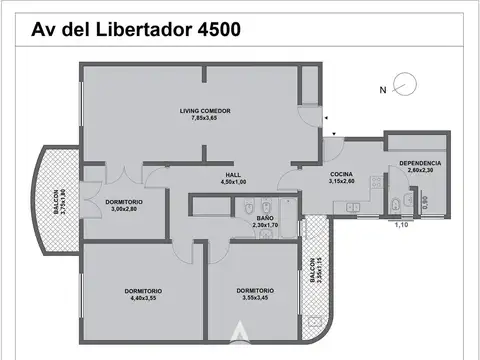 Departamento en Venta de 2 dormitorios