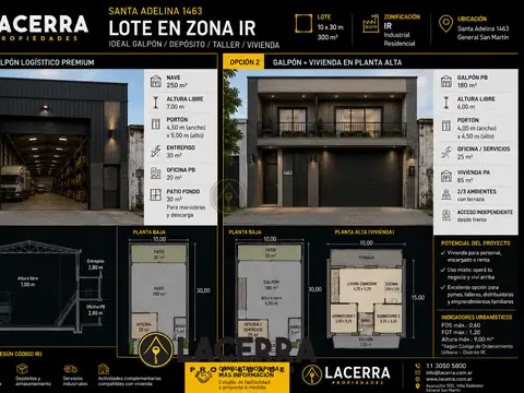 Terreno en Venta - Gran oportunidad - Industrial Residencial