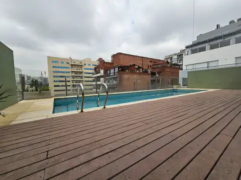 Alquiler en Belgrano Mendoza Al 1700 * Con muebles Monoambiente con Balcón Laundry Pileta