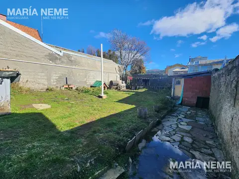 Casa 3 ambientes con 1 baño
