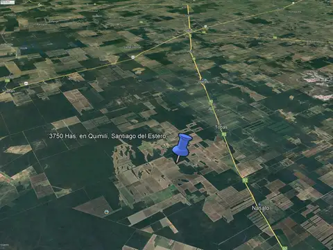 Campo Agrícola de 3750 Has. I y II en Zona Quimilí, Santiago del Estero, Argentina