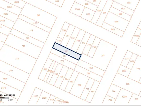 Terreno en Venta de 482,0 m2