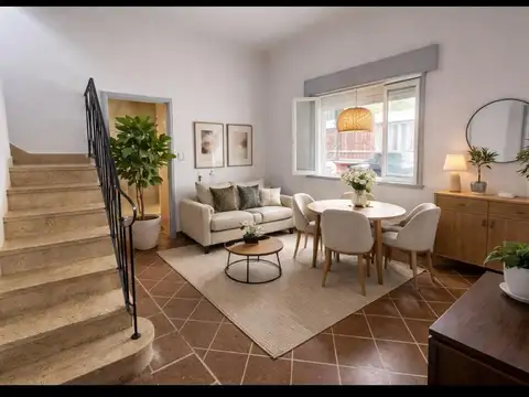 Depto Tipo Casa 3 ambientes con 2 baños