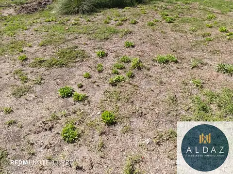 Terreno en Venta 10  mts Frente