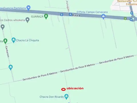 Venta de campo 3Ha. en Empalme Olmos