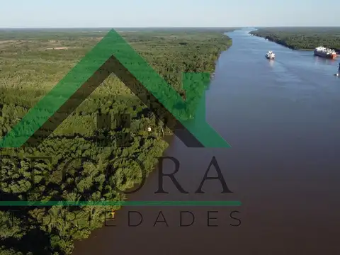 TERRENO - ISLA - RIO PARANA A METROS DE PUERTO ESCOBAR