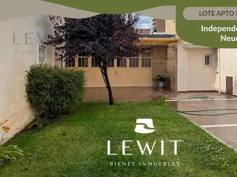 VENTA LOTE CON QUINCHO Y DEPARTAMENTO 450m² SUBDIVIDIDO EN 2 LOTES NEUQUEN ZONA CENTRO
