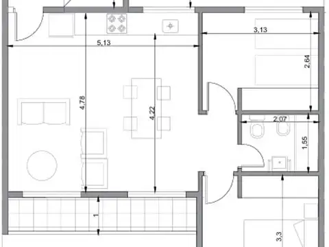 Guido Spano 2351 , Piso 3