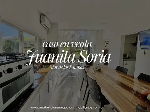 CASA / AV. JUANITA SORIA - MAR DE LAS PAMPAS