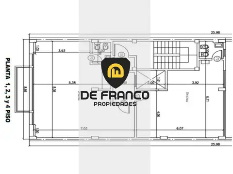ALQUILER OFICINAS en SAN MIGUEL - PISO A ESTRENAR