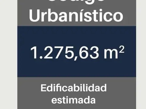 Terreno en Venta 8  mts Frente