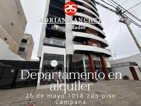 Departamento en alquiler en Campana!