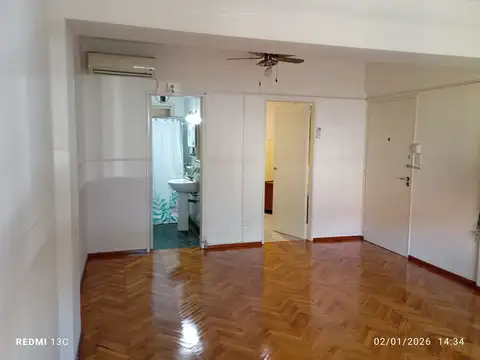 Departamento Monoambiente con 1 baño