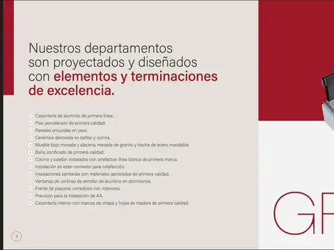 Departamento en Venta al Este