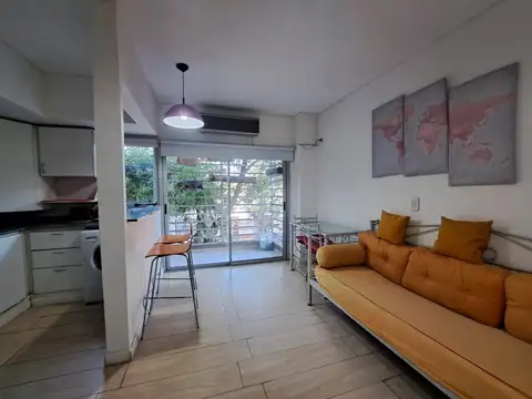 ALQUILER MONOMABIENTE AMOBLADO C/ BAULERA OPCIONAL COCHERA